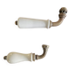 Porcelain door handles