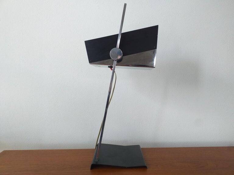 Lampe de table mid-century Napako, conçue par Josef Hurka, années 1970.