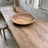 Plat touareg en bois rond XL
