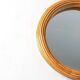 Round Rattan Wall Mirror