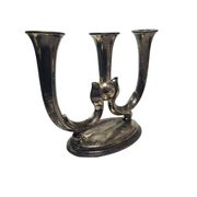 Art Deco three-armed candleholder, Germany, 1950s