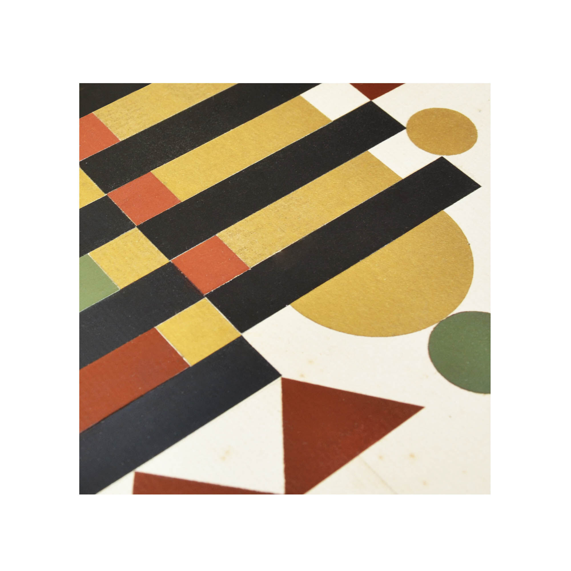 Wood collage signed Eawy