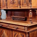 Renaissance style oak sideboard by Picard in Paris