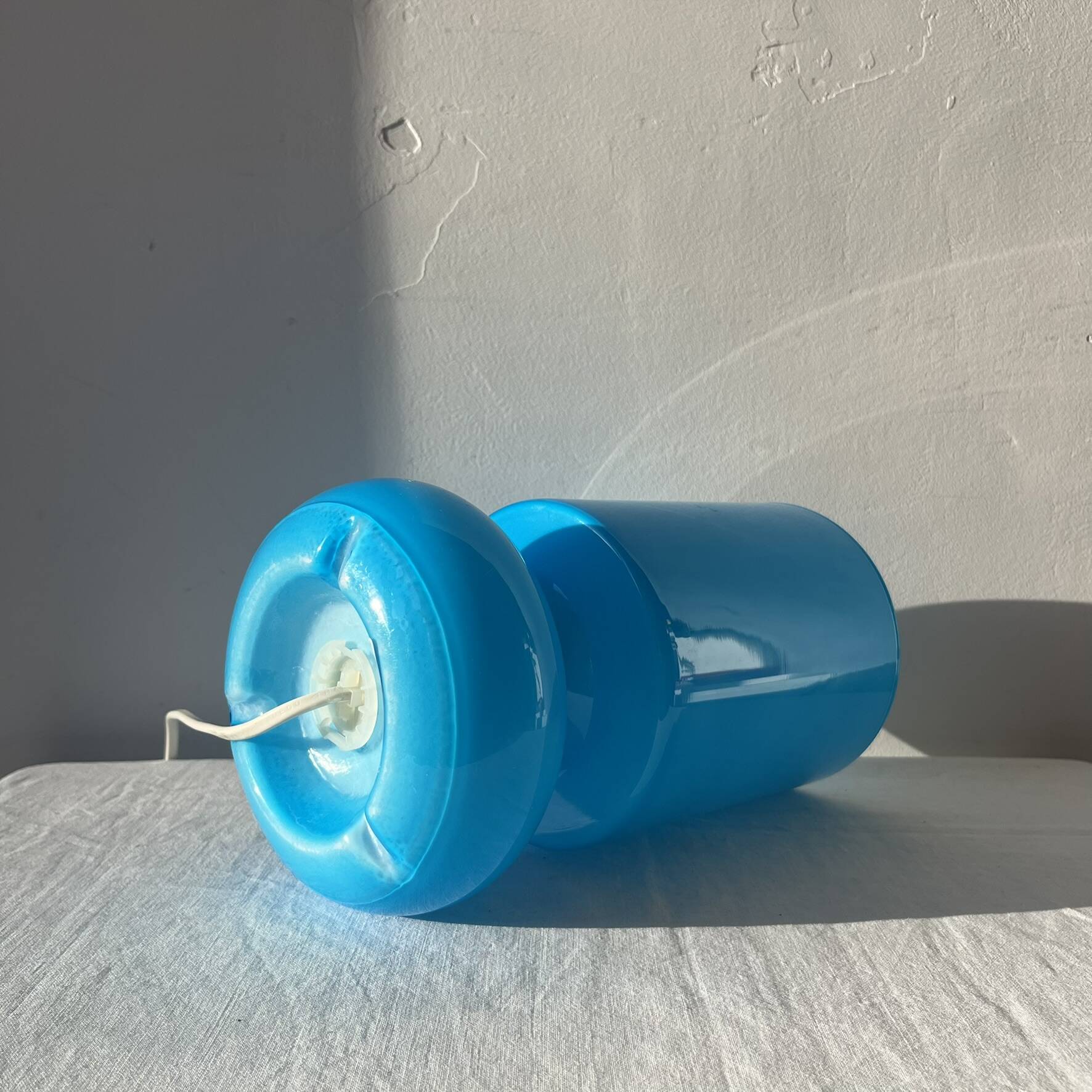 Blue table lamp LYKTA (vintage IKEA)