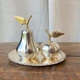 Apple & pear salt and pepper shaker