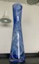 Vintage diabolo vase in glass paste