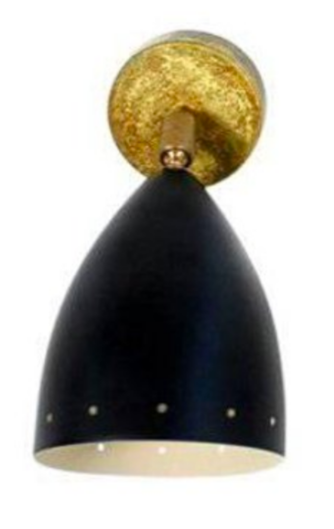 Black Fanal Wall Lamp