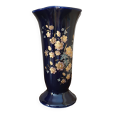 Navy vase flowers