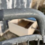 Large metal basket / basket, industrial style