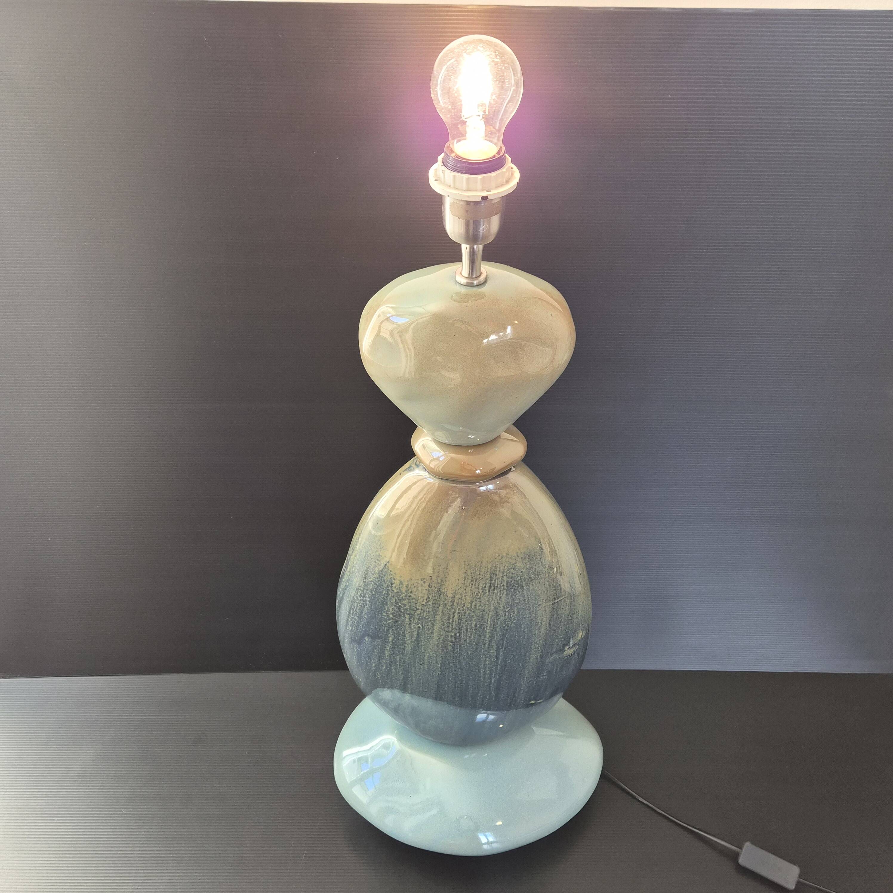 Pebble lamp by François Châtain, 1970