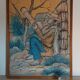 Vintage Madagascar figurative painting