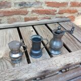1 set of 20 pewter objects