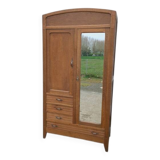 Parisian armoire style oak wardrobe