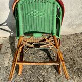 6 wicker chairs
