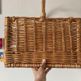 Vintage wicker basket