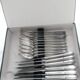 Baroque model silver metal cutlery service