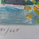 Original lithograph by Robert Savary (1920-2000), Rome, Italy.