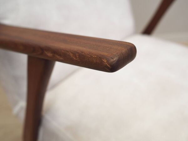Fauteuil en teck, design danois, années 1970, production : Danemark