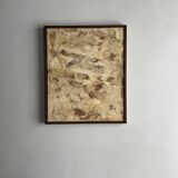 Artwork made of bark paper
