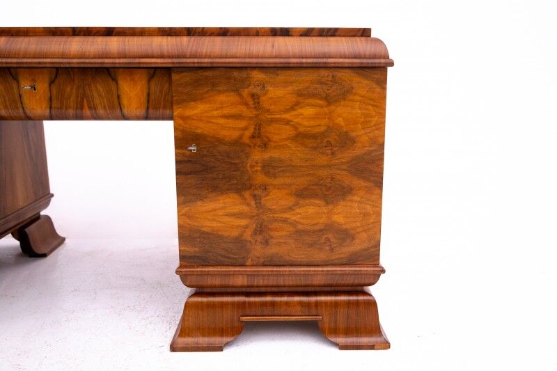 Art Deco office set from the 1930s, Poland. After renovation.