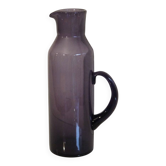 Pichet vintage en verre coloré suede 1970