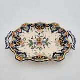 Small Rouen porcelain dish