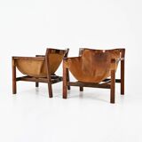 Set of 2 Safari Armchairs by Carlo Hauner for Forma, 1970s