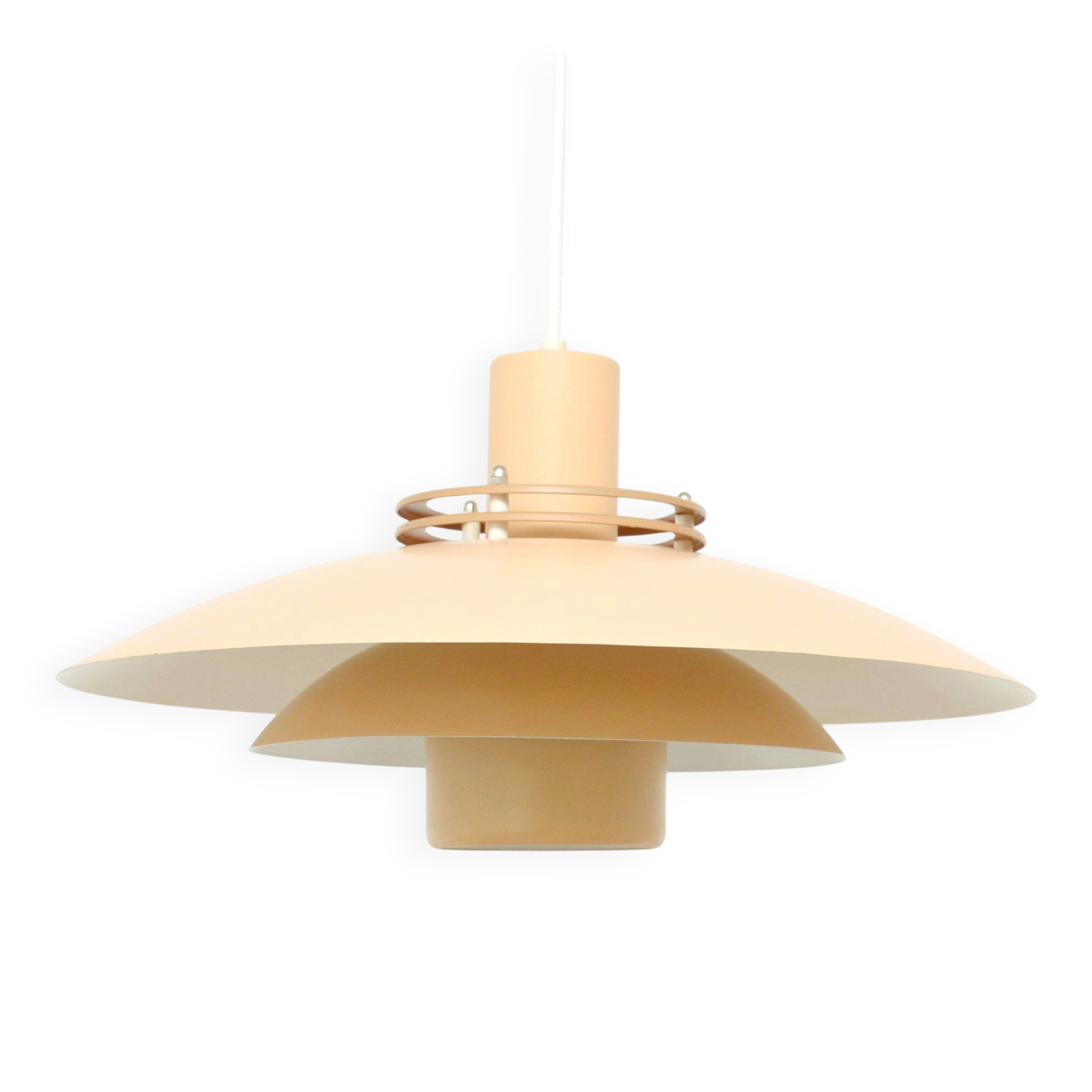 Peach Form Light lamp, Denamrk 1970s