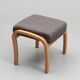 Hjort Knudsen — Armchair with Matching Footstool — Adjustable Backrest — Mo