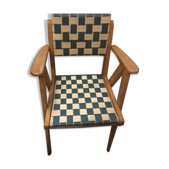 1950 strap chair