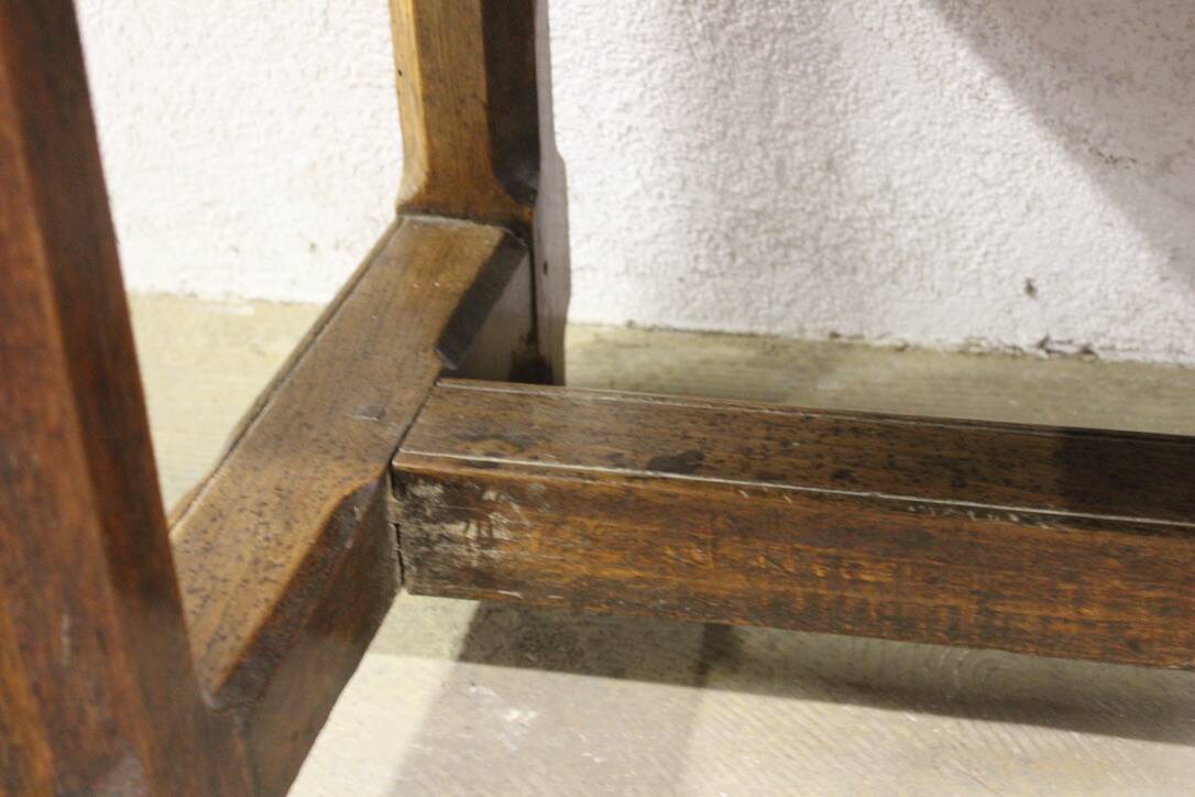 Table De Ferme Ou Console En Chêne Fin XVIII