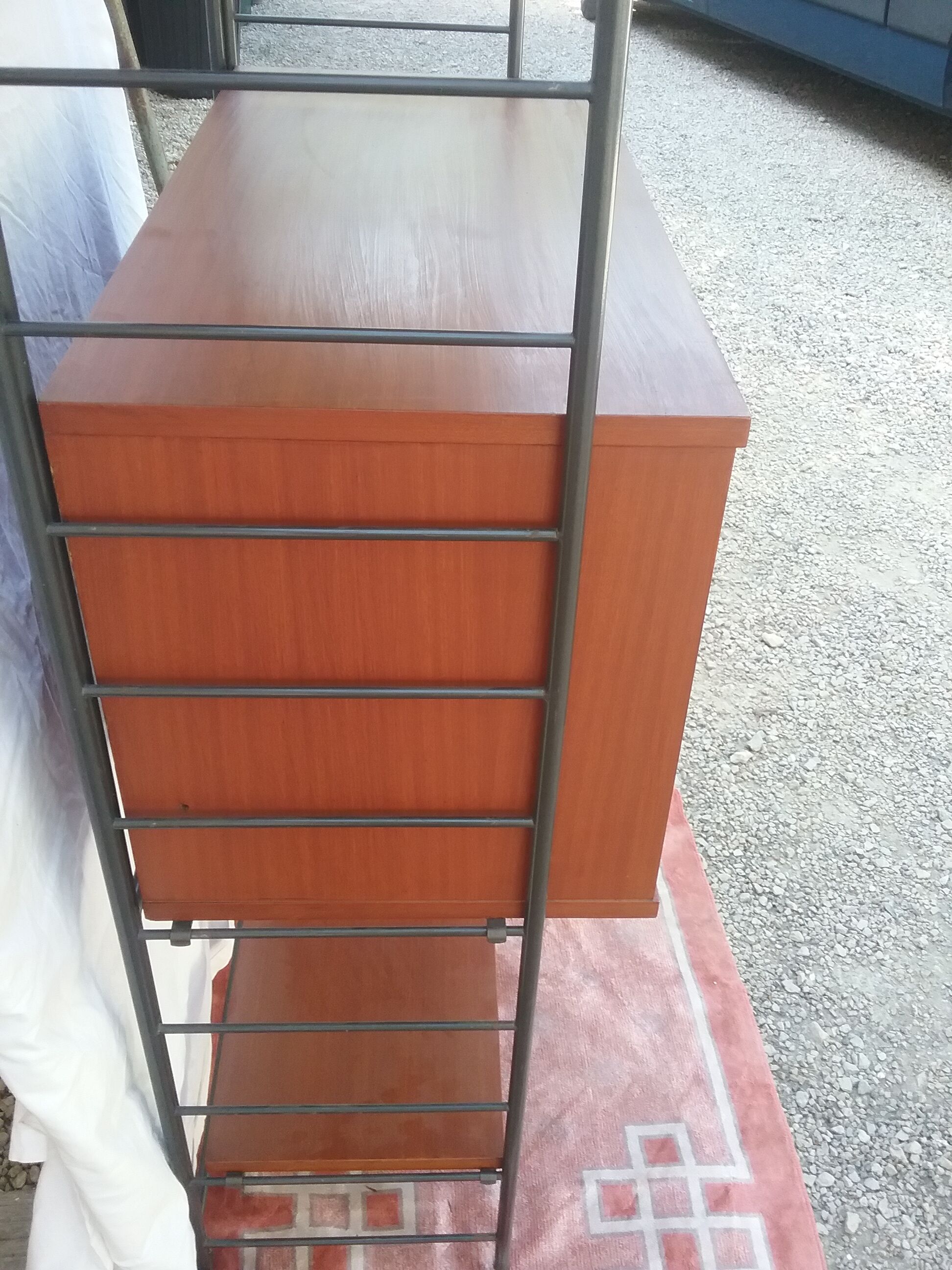 Vintage teak shelf
