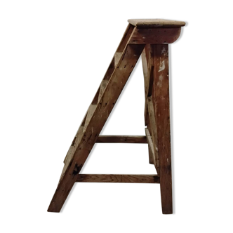 Wooden stepladder