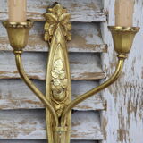 Pair of  art deco wall lamps