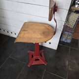 Singer chair with cast iron base
