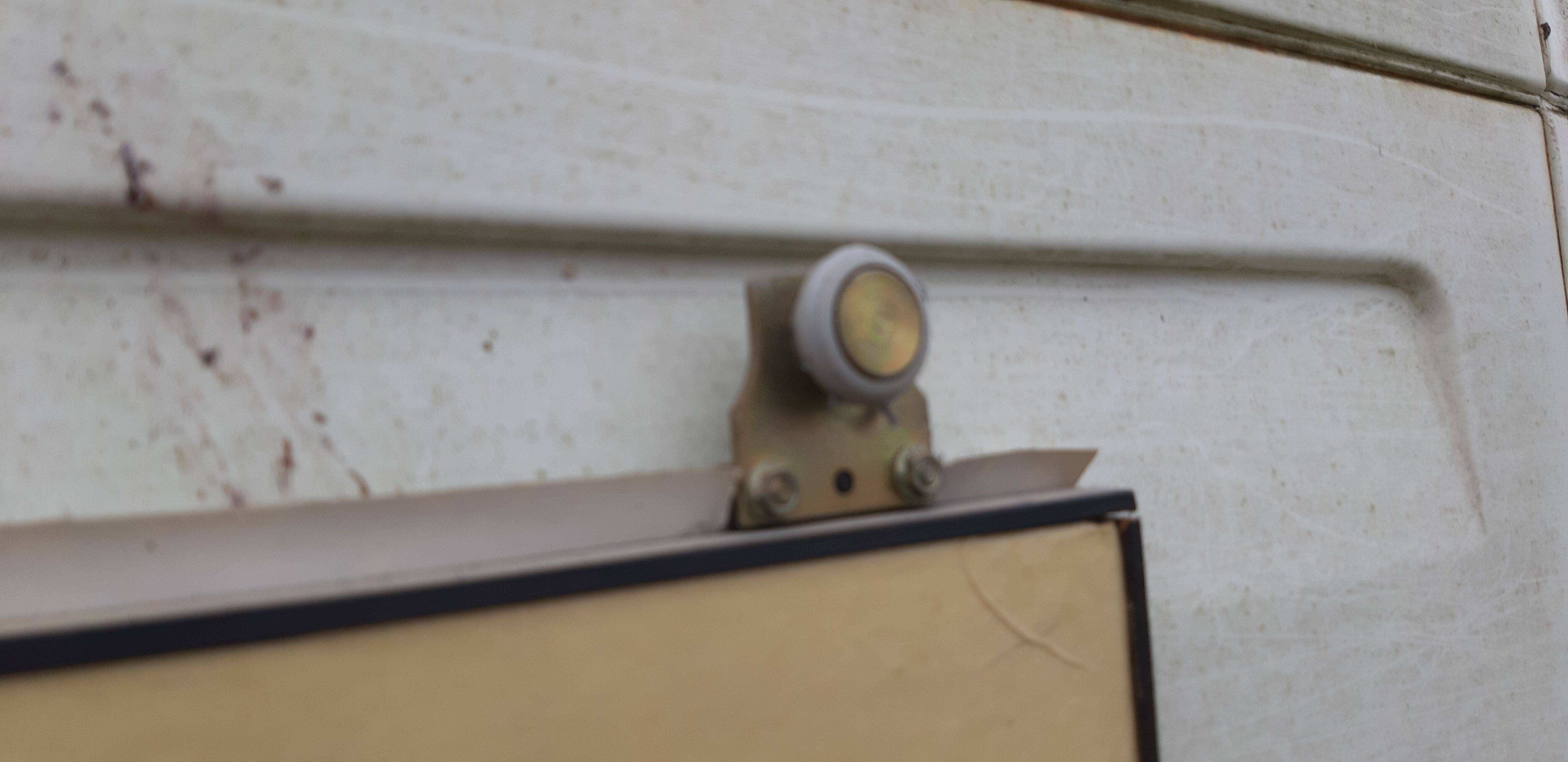 3 sliding panels printed on paper