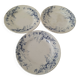 Creil Montereau Plates Linotte Model