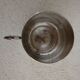 Silver metal cup monogram LJ