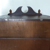 Solid wooden wall shelf