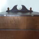 Solid wooden wall shelf