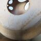 Ceramic lamp foot signed double lighting 50 60 years