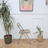 3 chaises Plia - Giancarlo Piretti pour Castelli