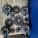 Set of 4 Japanese teapots