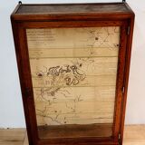 Wooden wall display case