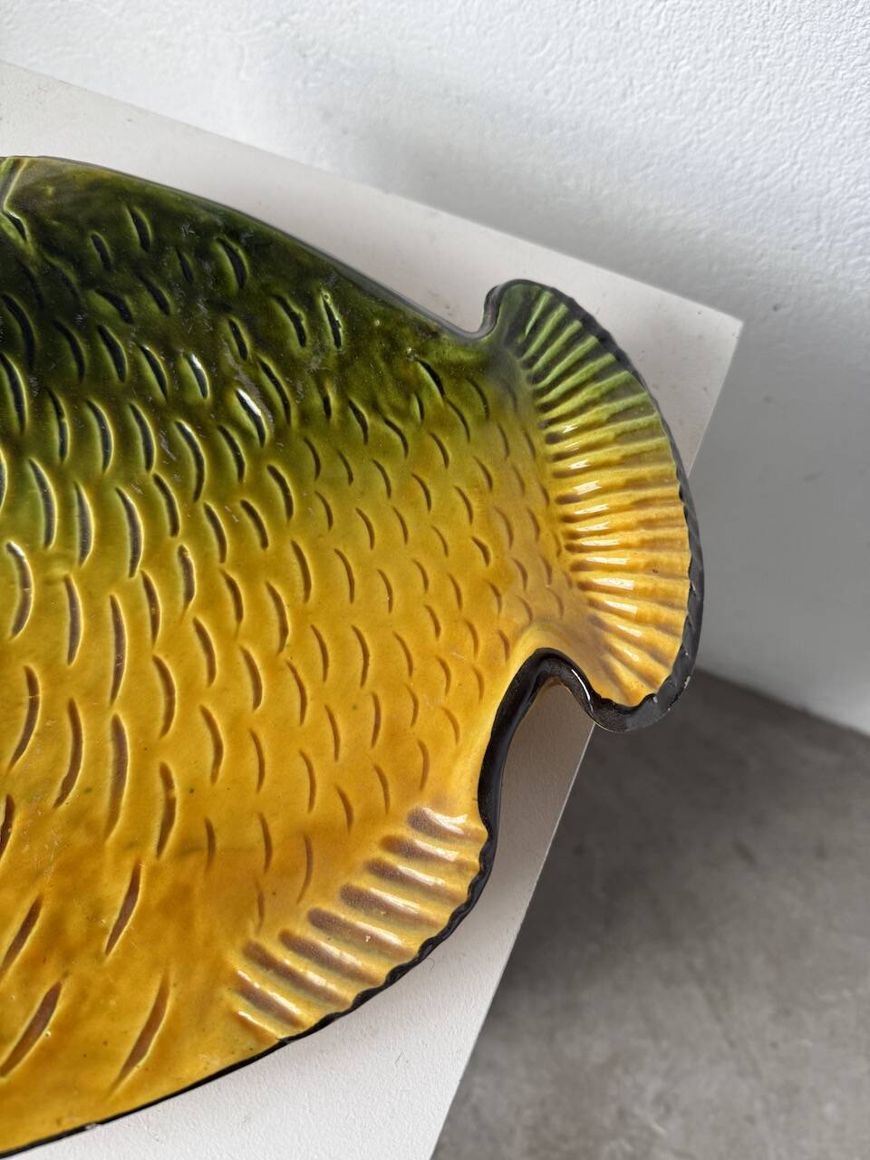 Serving plate "fish" Vallauris