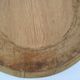 Large flat solid wood patinated vintage popular art