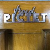 Ancienne glacière - frigo de bistrot « Pictet » 1950