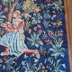 Grande tapisserie Jules Pansu –  La Dame au coffret  – Point d’Halluin