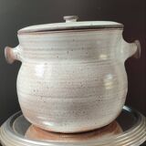 Ceramic soup pot La Hulotte, Ateliers Pierlot, Ratilly