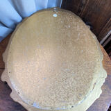 Miroir en bois et plâtre doré